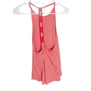Pink Nike dri fit racerback tank in excellent like-new condition  size medium